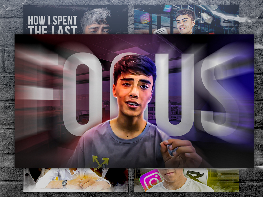 Examples of YouTube thumbnail designs, image 6 of 9