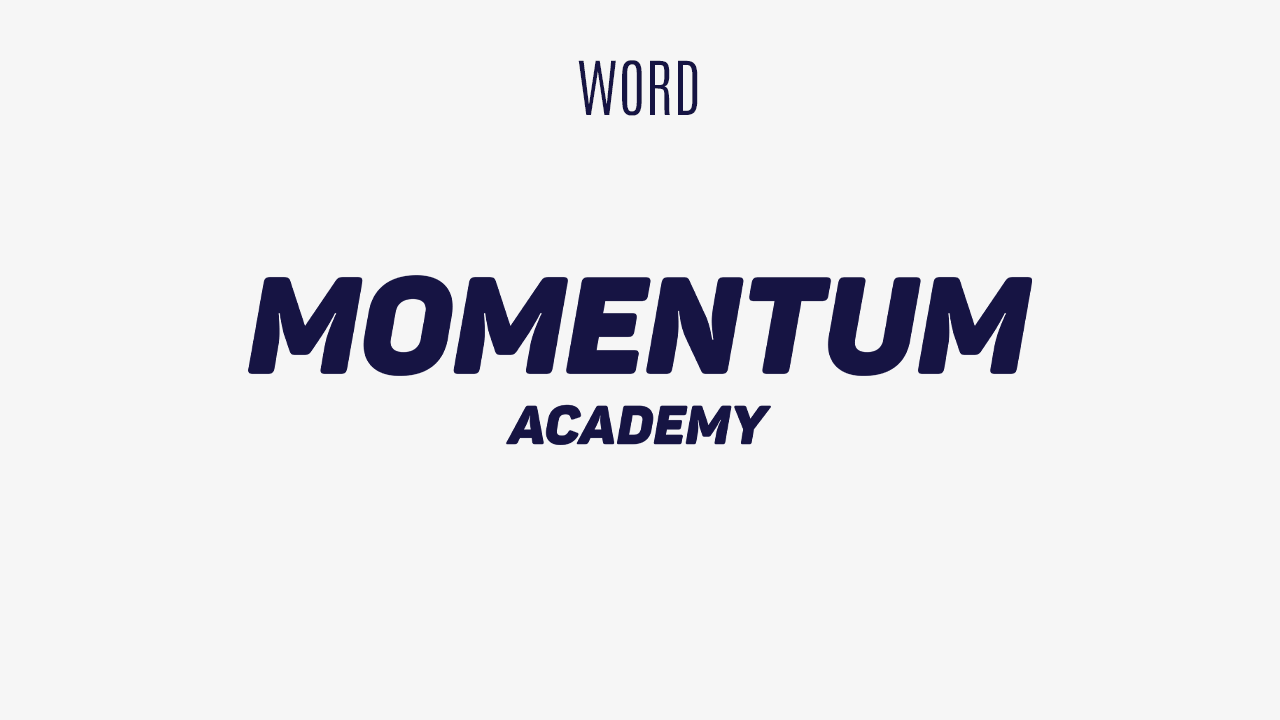 Logo design for Momentum academy, image 5 of 8